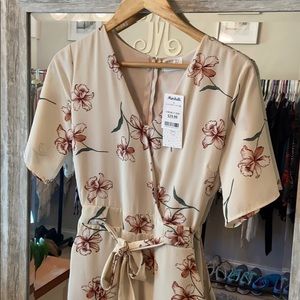 NWT Floral Midi Dress